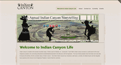 Desktop Screenshot of indiancanyonlife.org